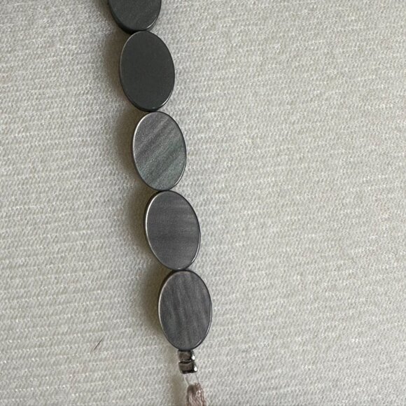 ZARA Beaded Strap Satin Effect Slip Dress Champagne Formal Glam Prom Party L - Picture 7 of 11